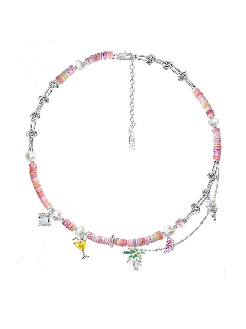 Beautiful candy color necklace