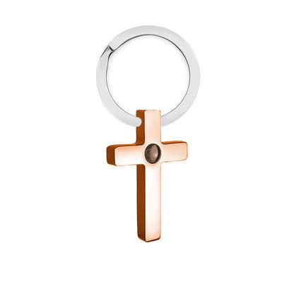 Kalung salib proyeksi foto hadiah Hari Valentine