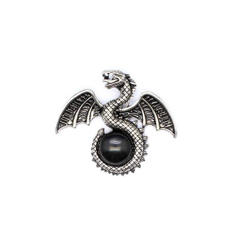 Natural Stone Pterosaur Lapis Lazuli Pendant