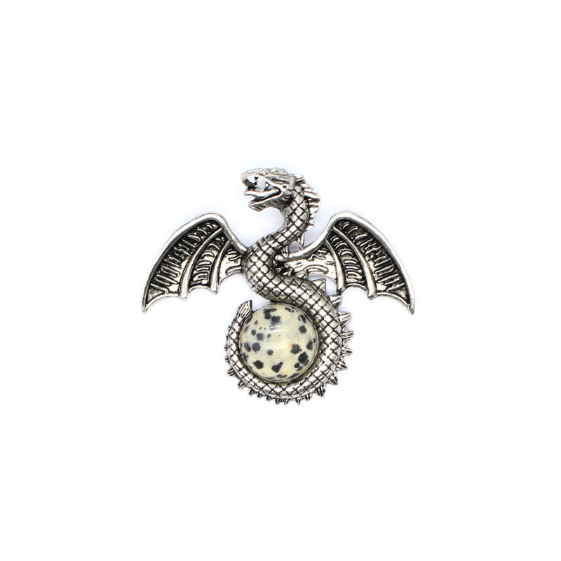 Natural Stone Pterosaur Lapis Lazuli Pendant