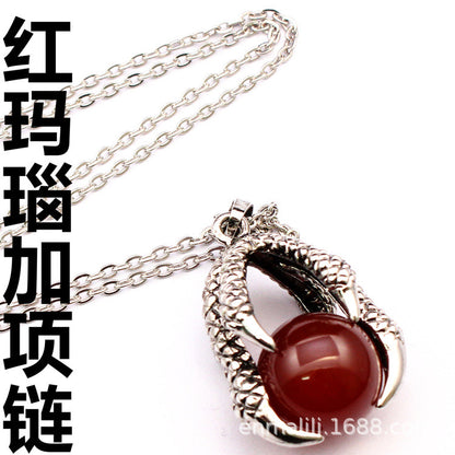 Vintage Medieval Dragon Claw Pendant