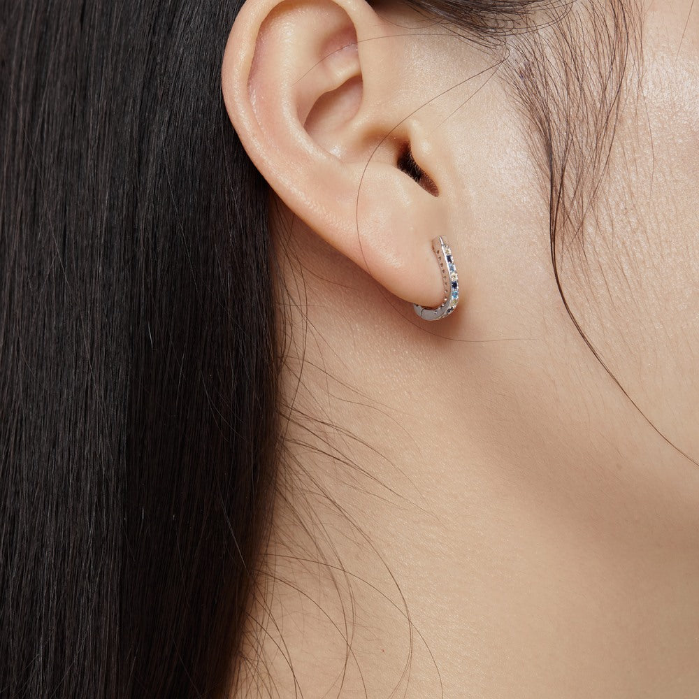High-end design U-shaped earrings - jewelryweilin