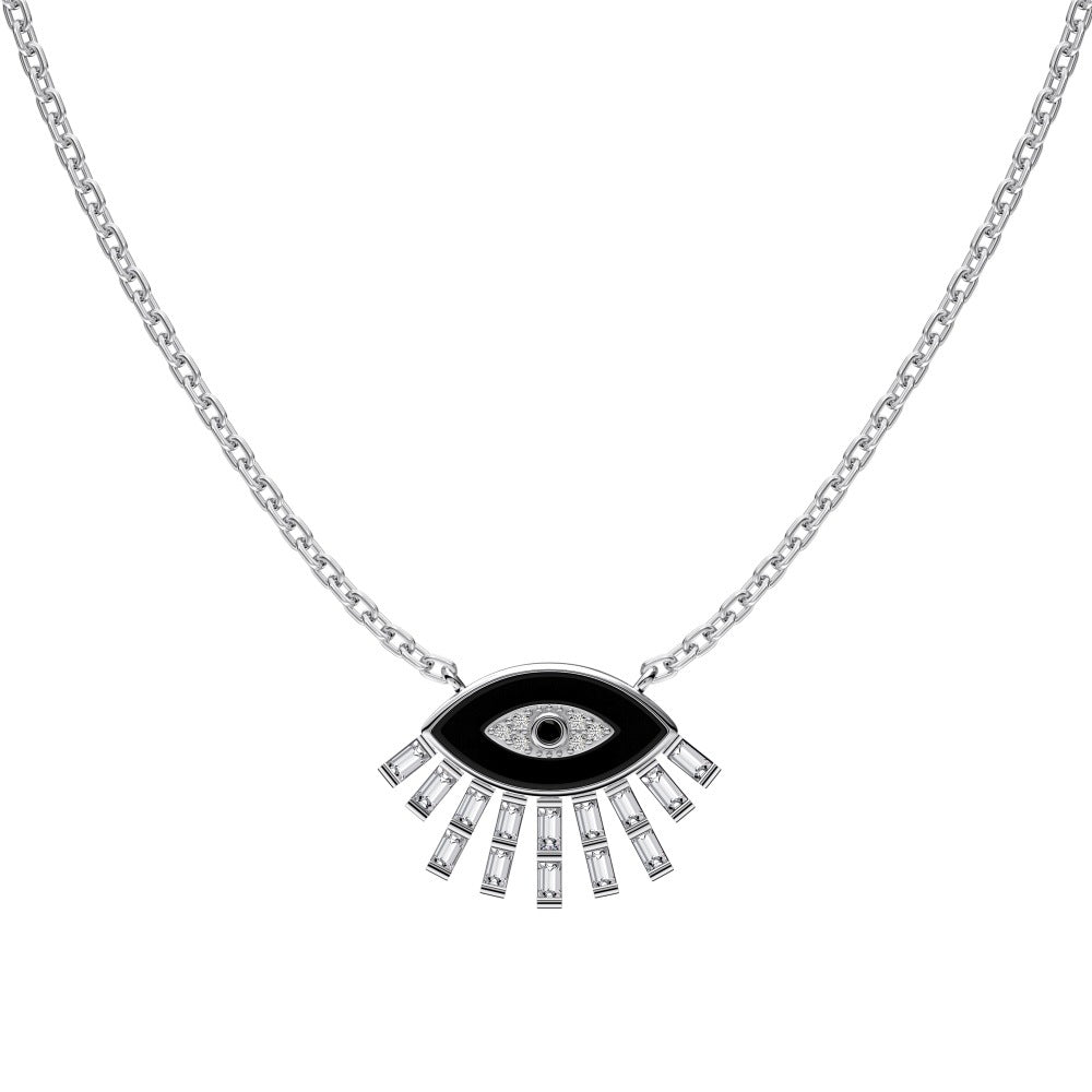 Fashionable and personalized devil eye necklace - jewelryweilin