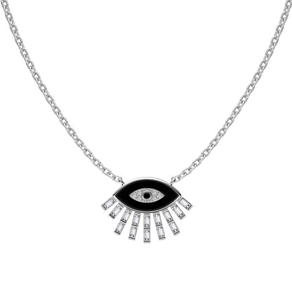 Fashionable and personalized devil eye necklace - jewelryweilin
