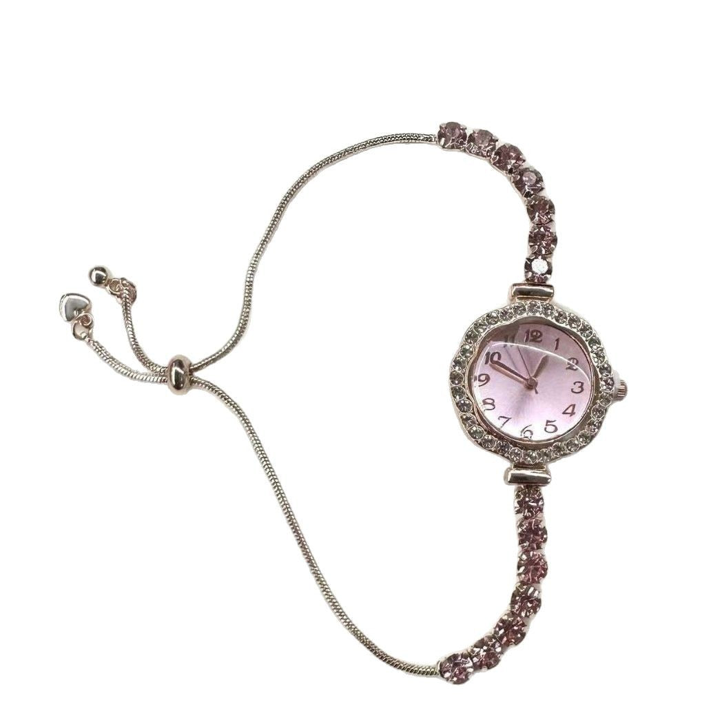 Luxury flower-shaped ladies watch