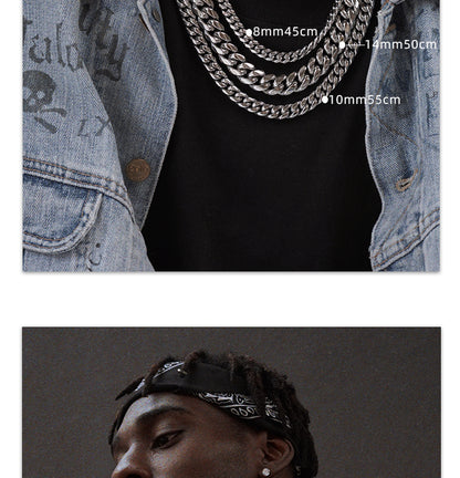 Cuban hip hop necklace