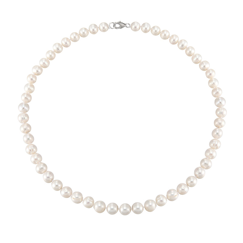 Pearl hip-hop necklace