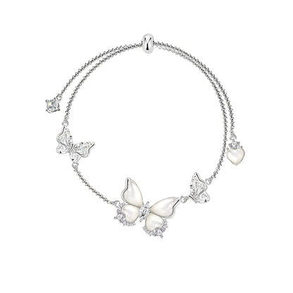 Butterfly fluttering bracelet