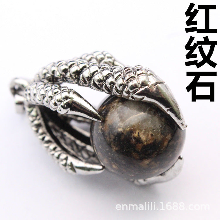 Vintage Medieval Dragon Claw Pendant