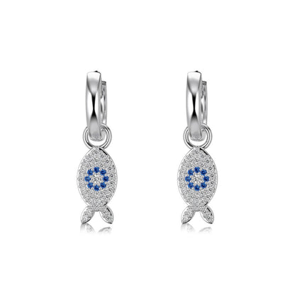 Simple fish earrings - jewelryweilin