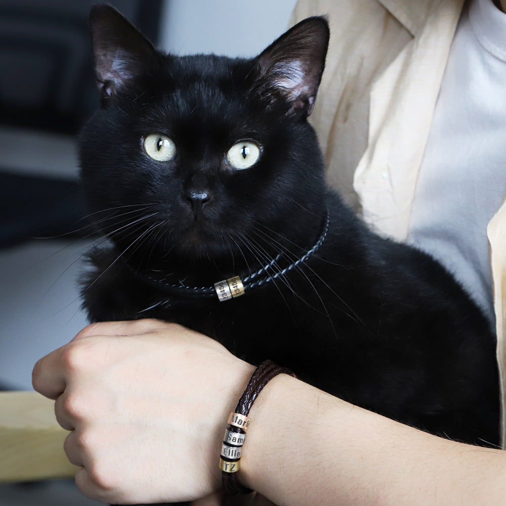 DIY Alphabet Name Braided Rope Jewelry