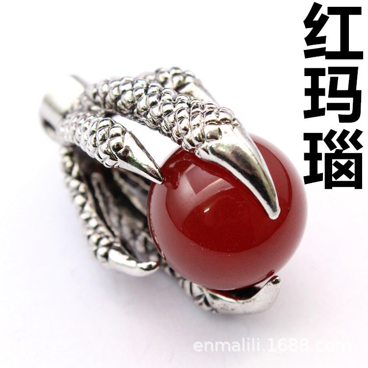 Vintage Medieval Dragon Claw Pendant