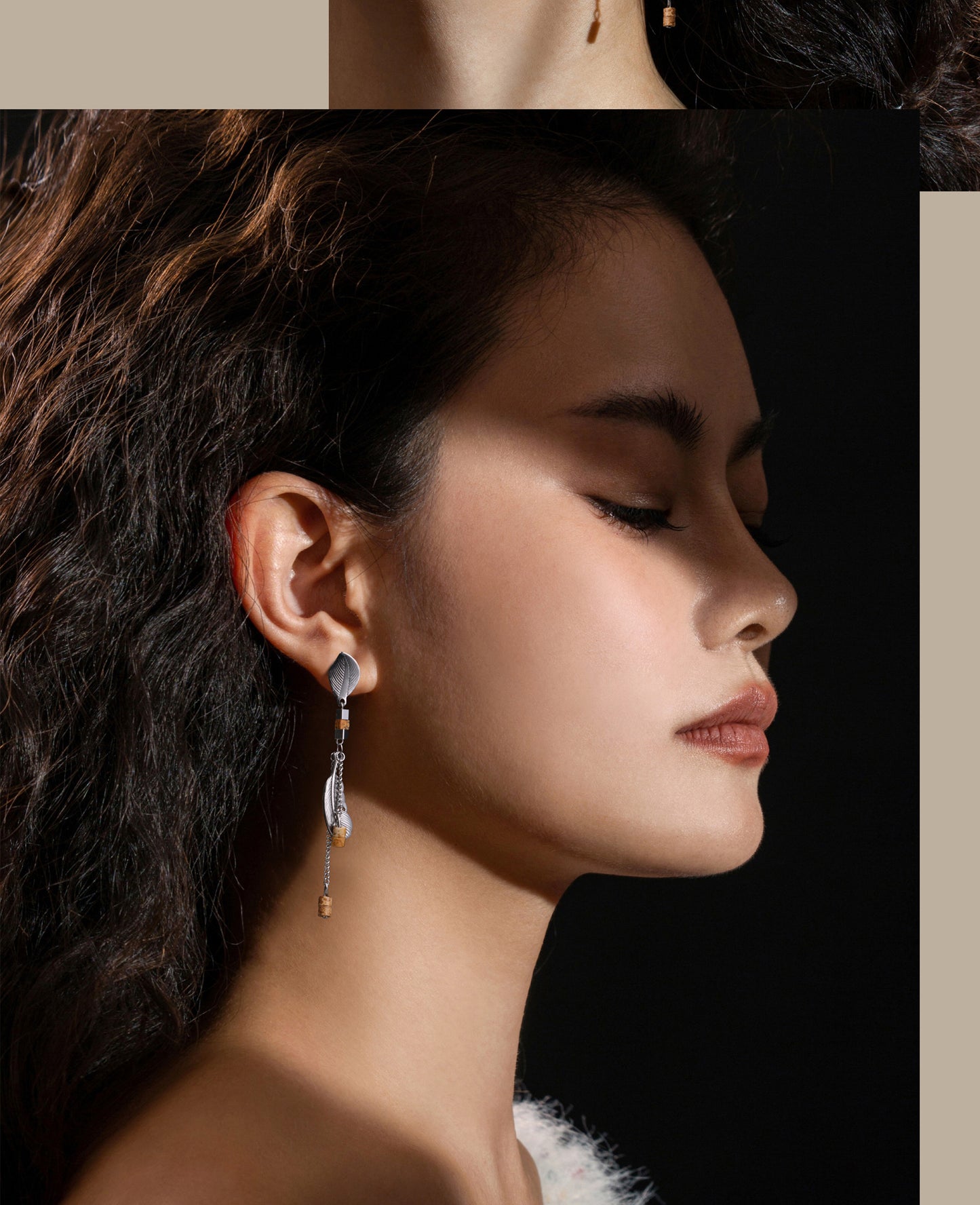 Barley harvest earrings