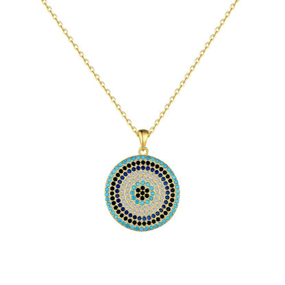 Fashionable and unique devil eye necklace - jewelryweilin