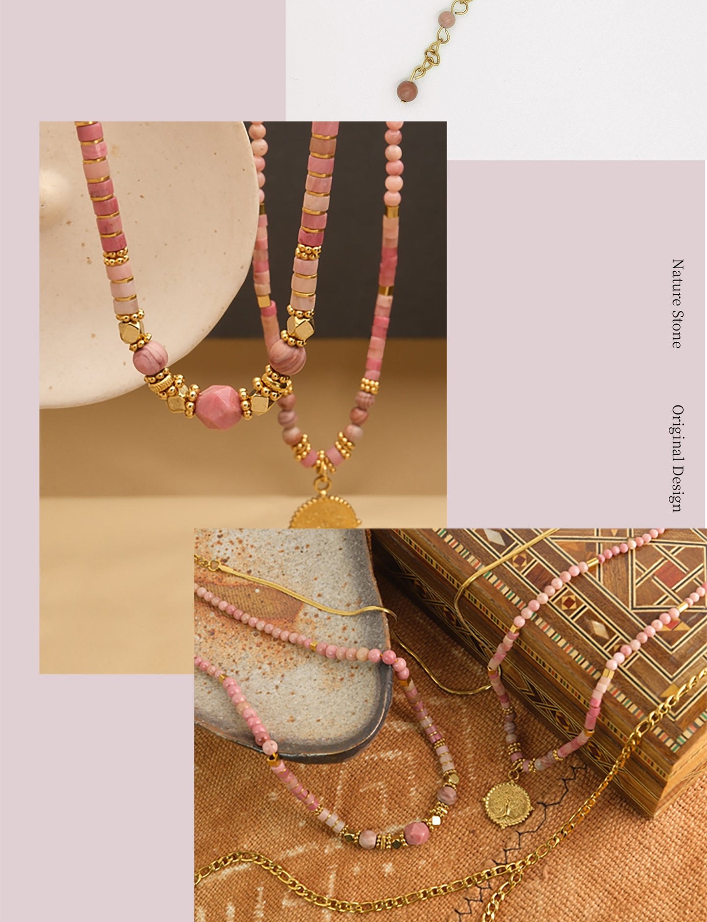 Honey River fruit necklace