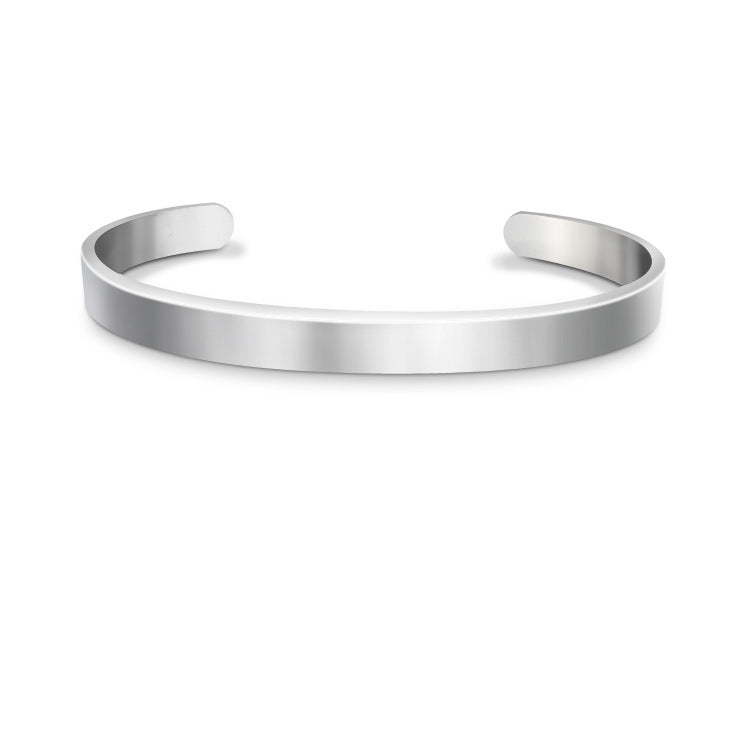 Laser Engraving Metal Bracelet