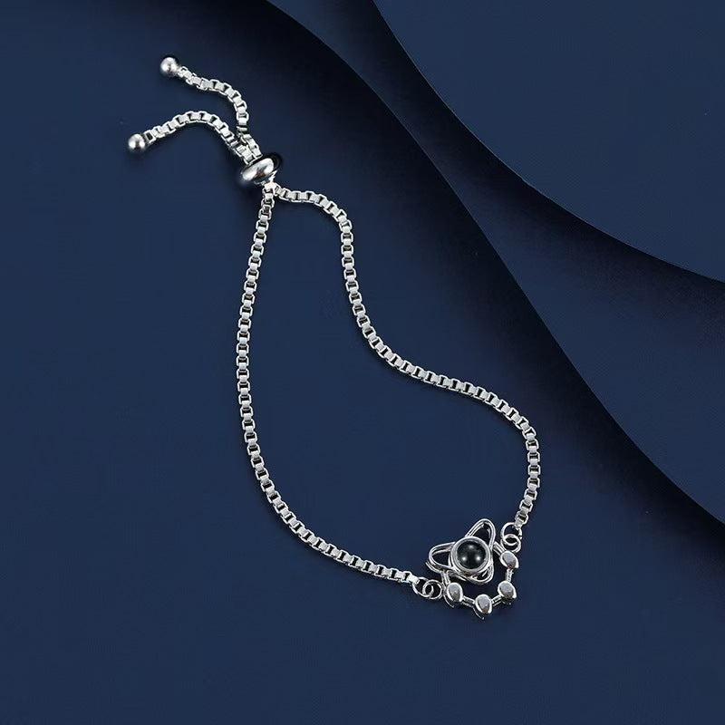 Photo projection personalized creative bracelet