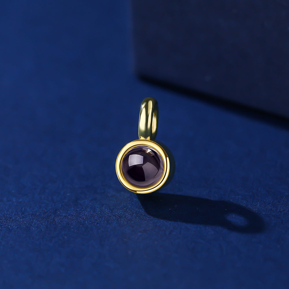 Projection Stone Pendant Bracelet