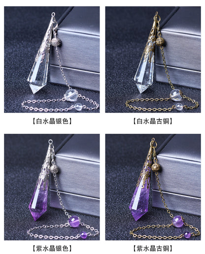 Vintage Original Lime Moonlight Pendant Necklace for Men and Women