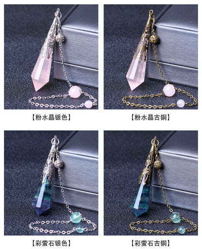 Vintage Original Lime Moonlight Pendant Necklace for Men and Women