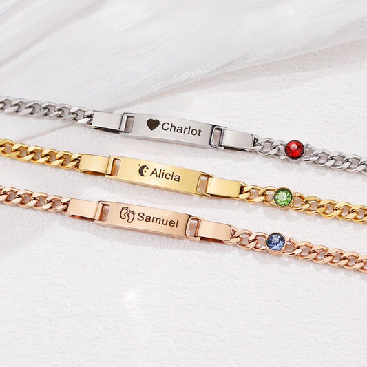 Birthstone jewelry in color