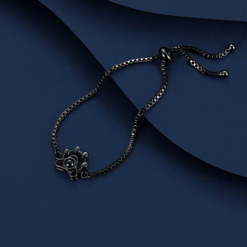 Photo projection personalized creative bracelet