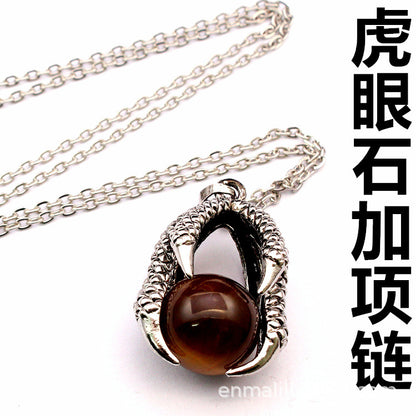 Vintage Medieval Dragon Claw Pendant