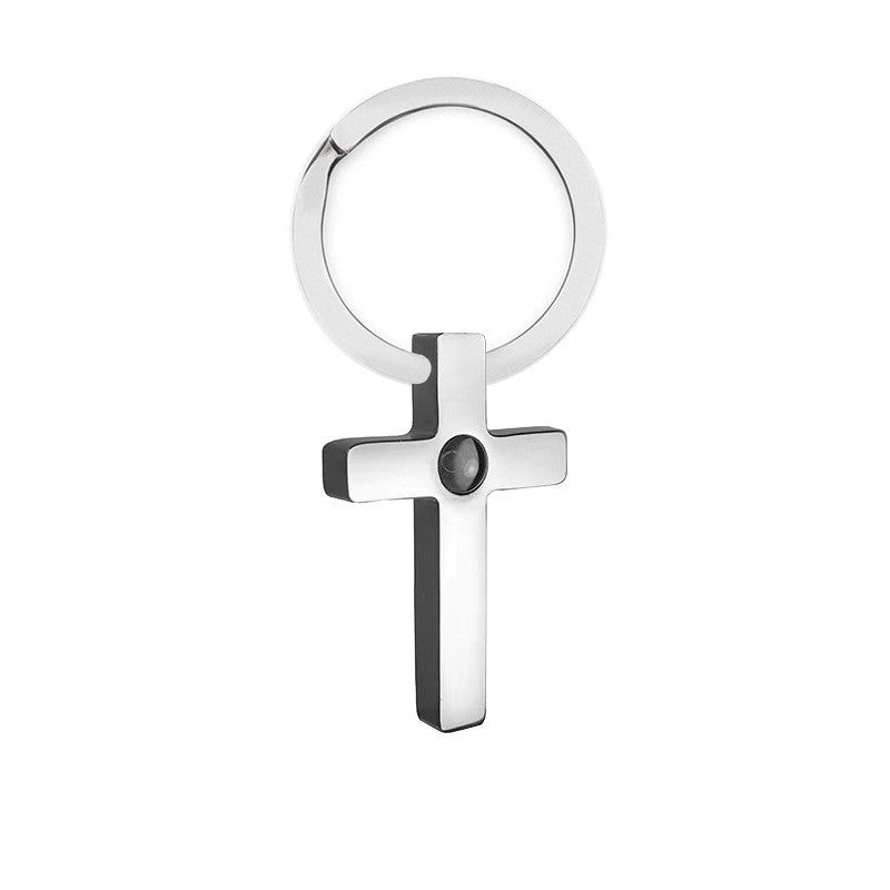 Kalung salib proyeksi foto hadiah Hari Valentine