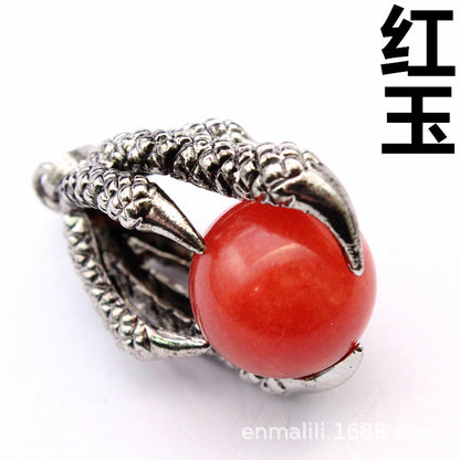 Vintage Medieval Dragon Claw Pendant