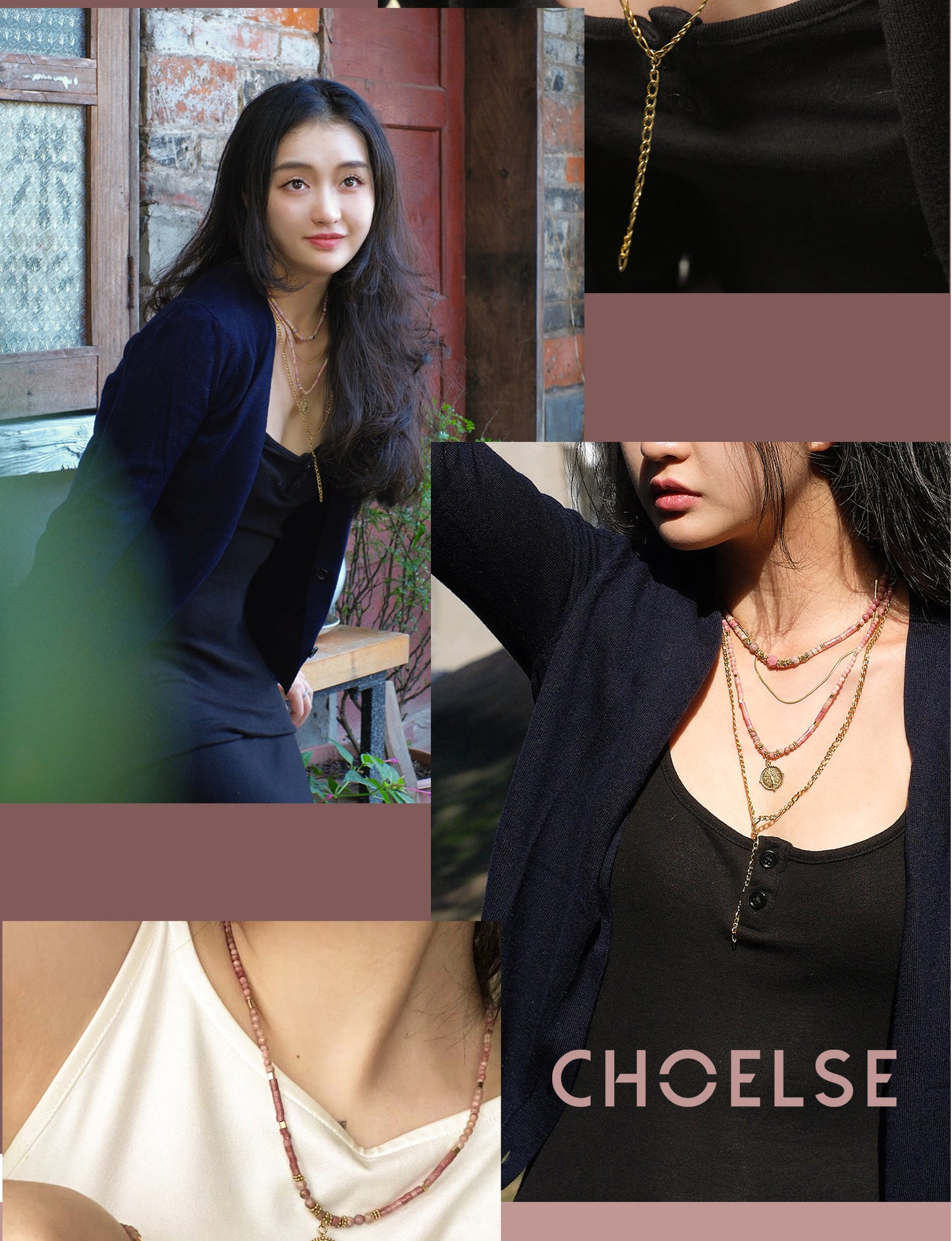 Honey River fruit necklace