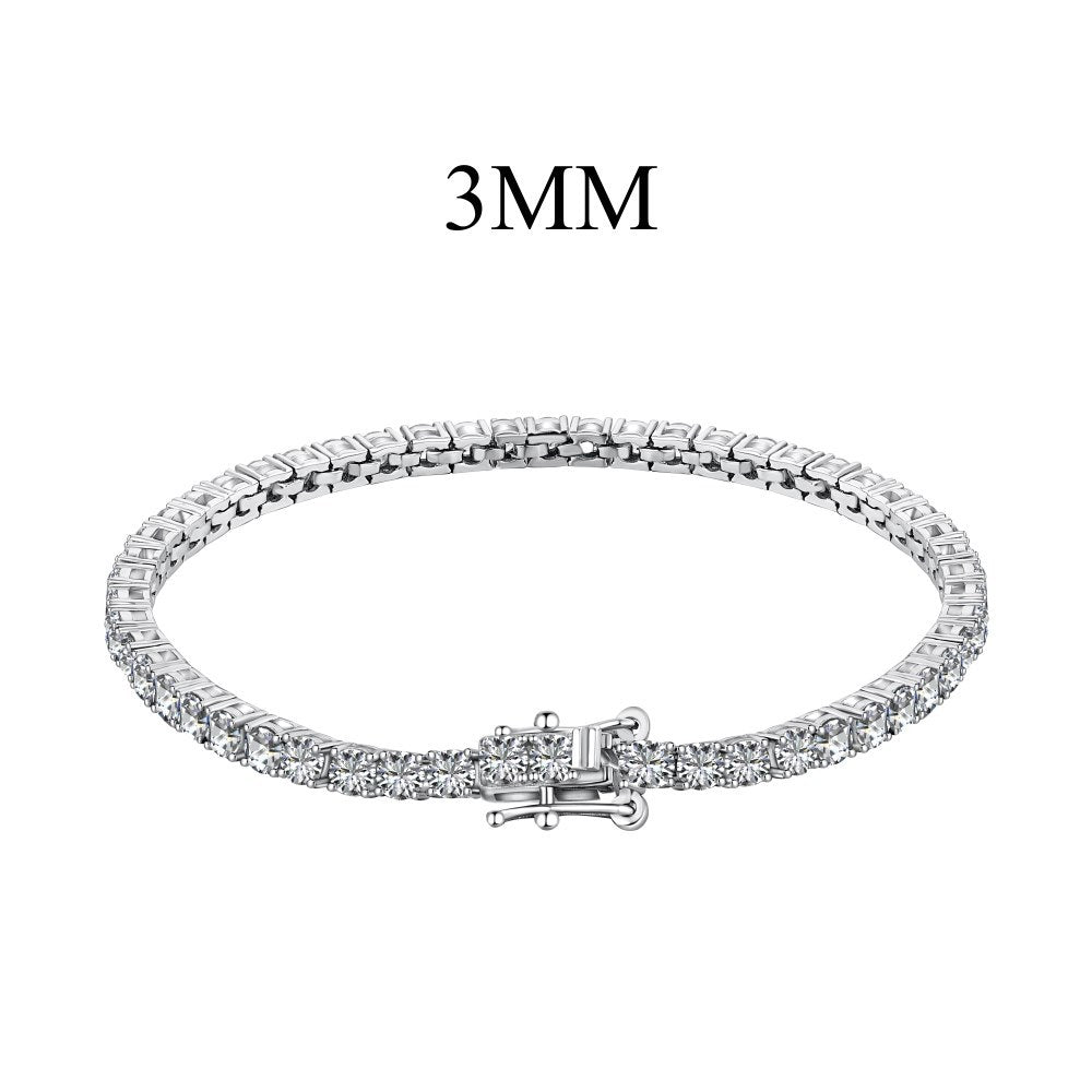 Full row zircon bracelet - jewelryweilin