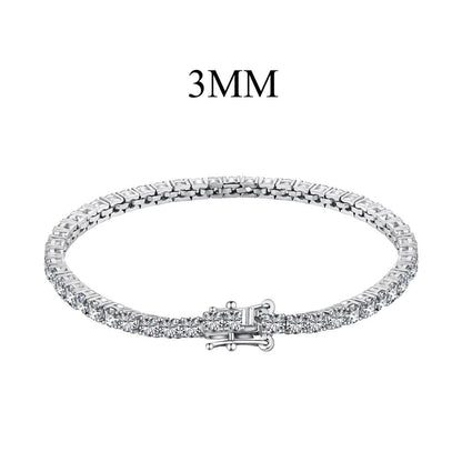 Full row zircon bracelet - jewelryweilin