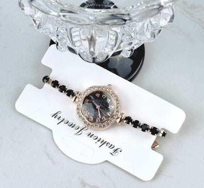 Luxury flower-shaped ladies watch