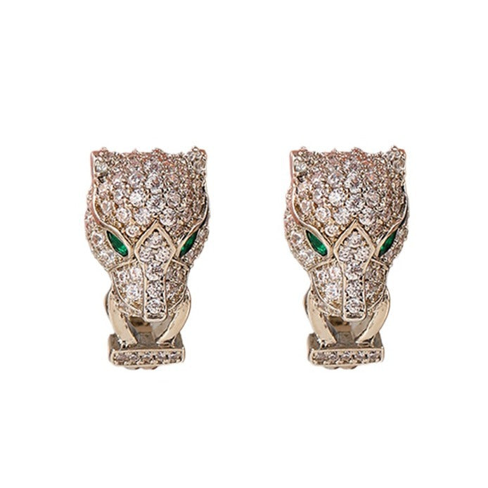 High-grade exquisite zircon animal earrings - jewelryweilin