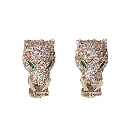 High-grade exquisite zircon animal earrings - jewelryweilin