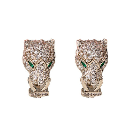 High-grade exquisite zircon animal earrings - jewelryweilin
