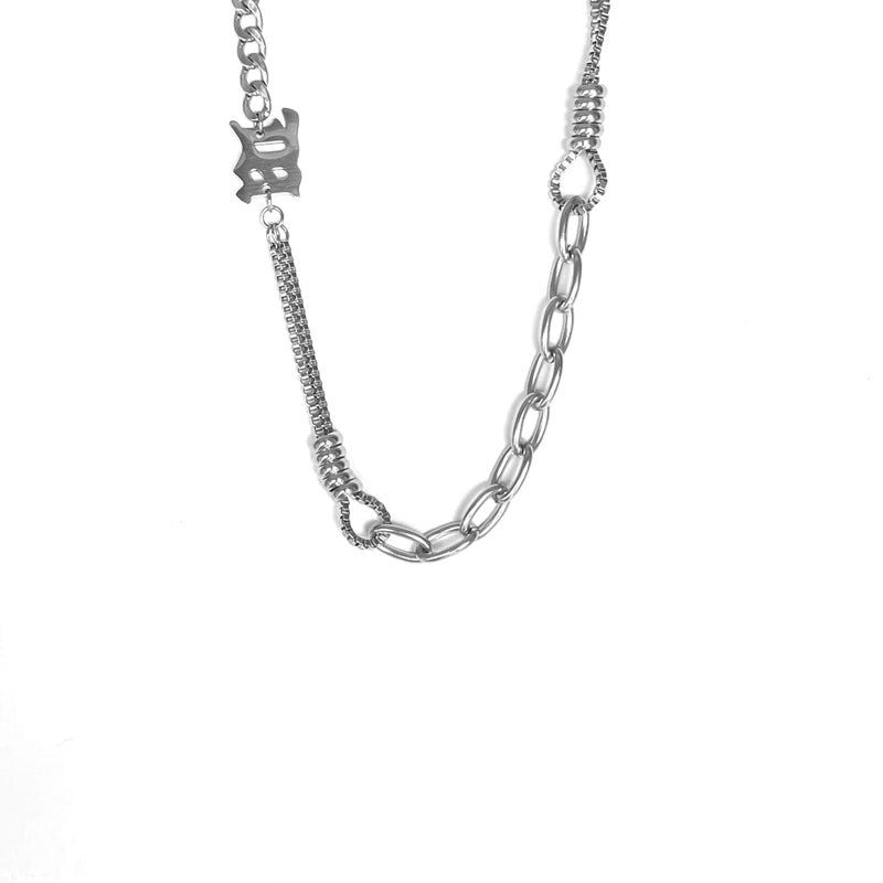 Hip-Hop Letter Pendant Necklace