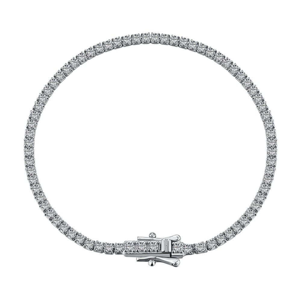 Full row zircon bracelet - jewelryweilin
