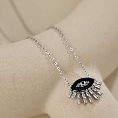 Fashionable and personalized devil eye necklace - jewelryweilin