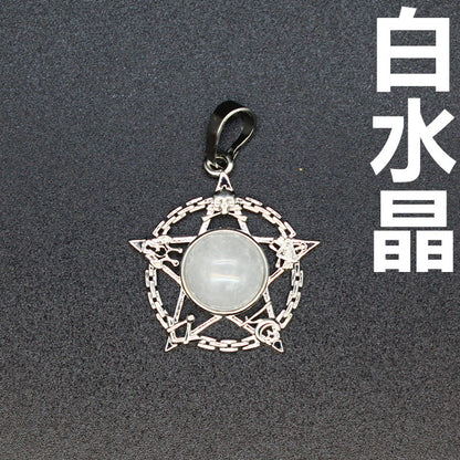 Evil Eye Malachite Pendant