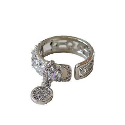 Vintage zircon ring - jewelryweilin