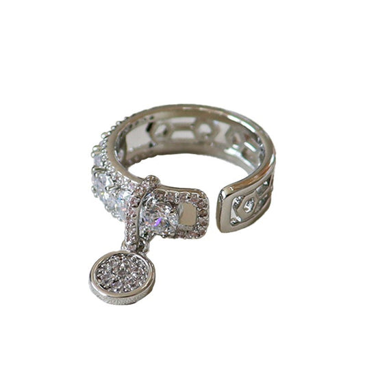 Vintage zircon ring - jewelryweilin