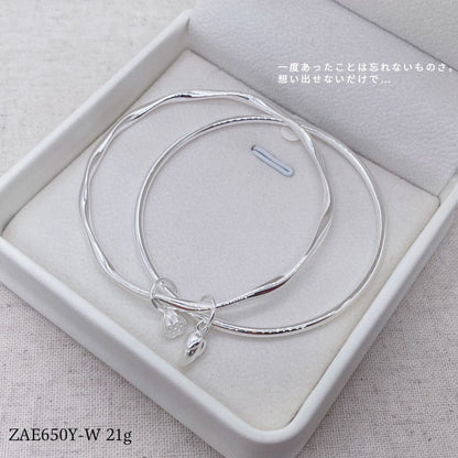 Simple Lotus Double Ring Bracelet