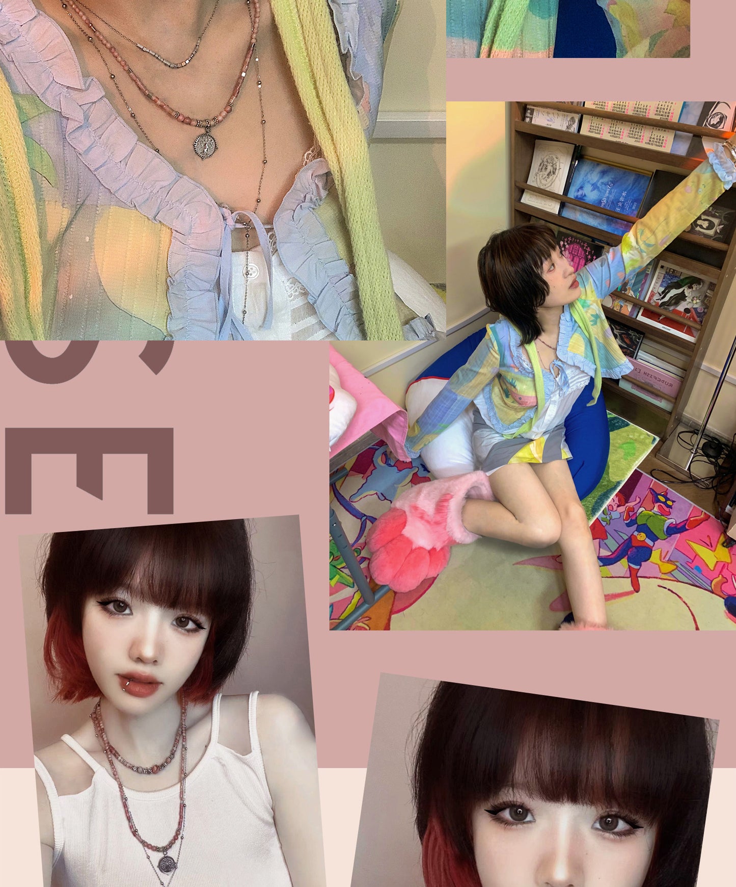 Girls Strawberry Necklace