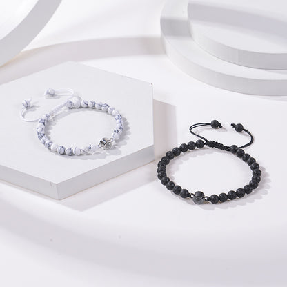 Photo projection turquoise bracelet