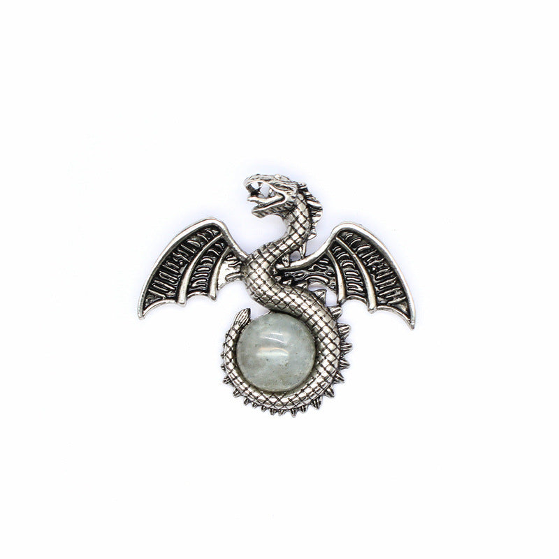 Natural Stone Pterosaur Lapis Lazuli Pendant