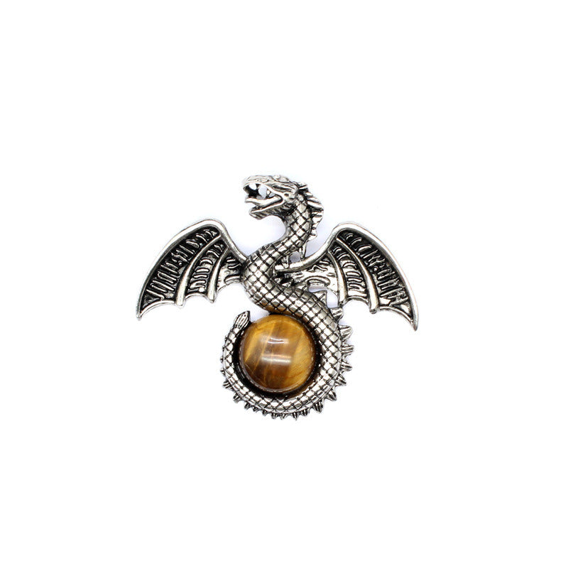 Natural Stone Pterosaur Lapis Lazuli Pendant