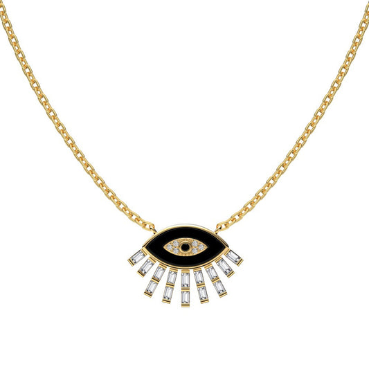 Fashionable and personalized devil eye necklace - jewelryweilin
