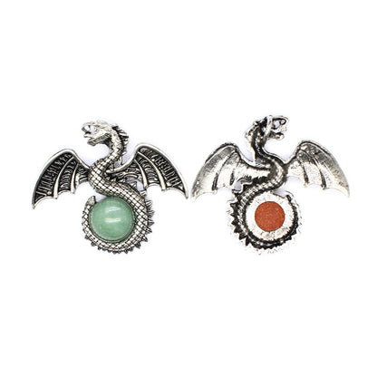 Natural Stone Pterosaur Lapis Lazuli Pendant