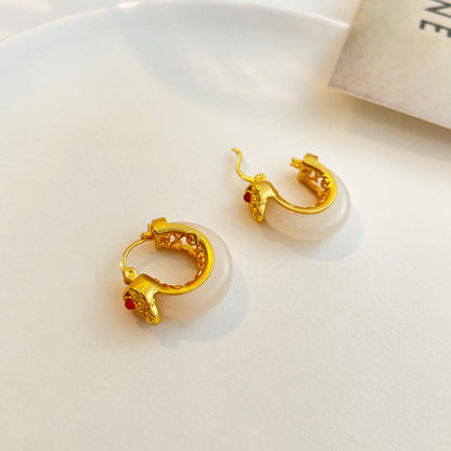 Noble and exquisite earrings - jewelryweilin